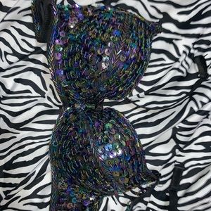 Sequin Bra